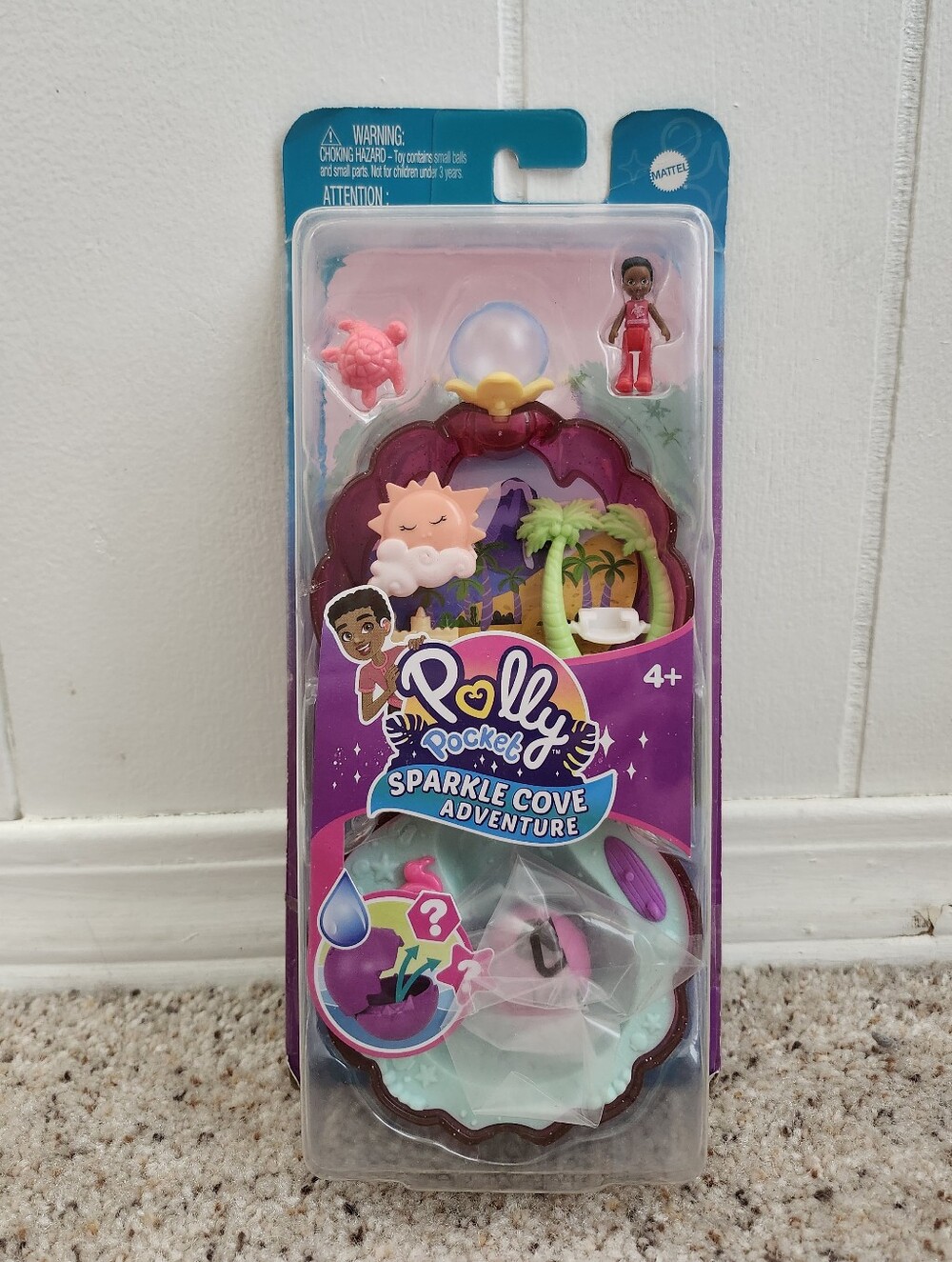 Polly Pocket Sparkle Cove Adventure Playset - Purple & Pink
